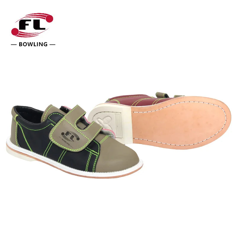 Multi-color Over Strapped Bowling Shoes