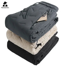 Winter Down Cotton Waterproof Zipper Pocket Joggers