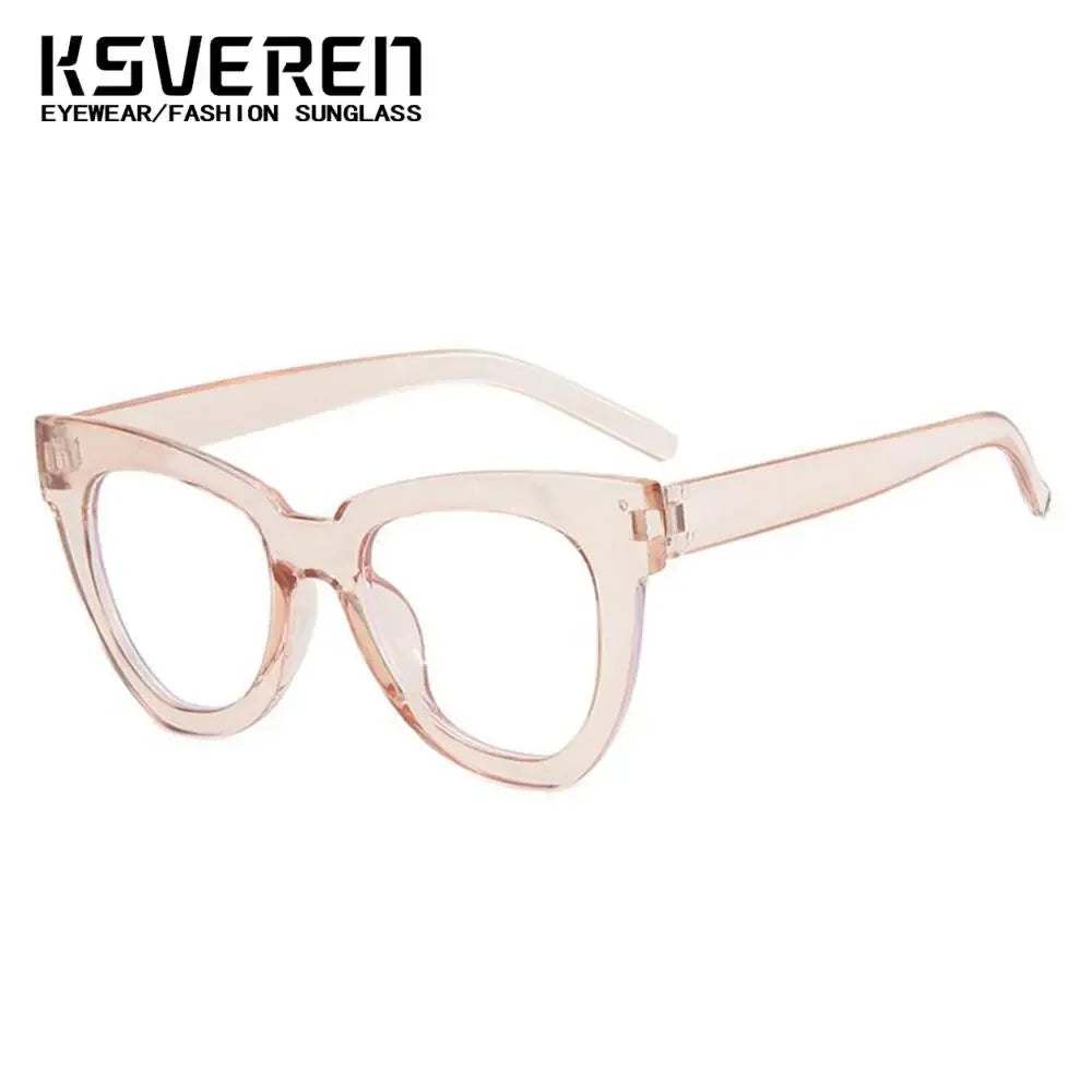 KSVEREN Classic Cat Eye Reading Glasses