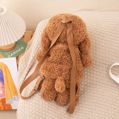 Soft Stuffed Dog Backpacks