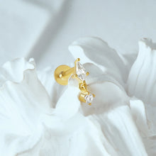 CANNER Simple Flat Head Pierced Stud Earrings