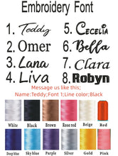 Cartoon Bear Corduroy Embroidered Backpack