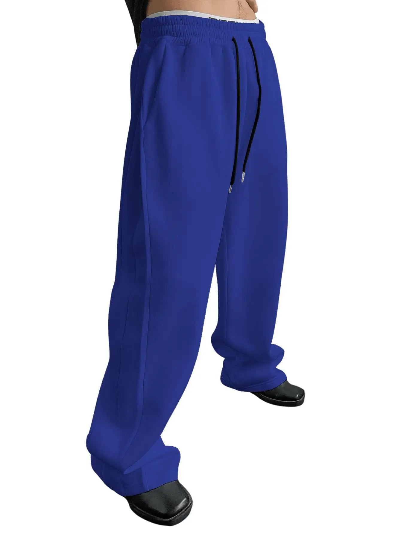 Straight Loose Fit Multi-pocket Joggers