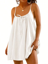 Sleeveless Loose Mini Dress