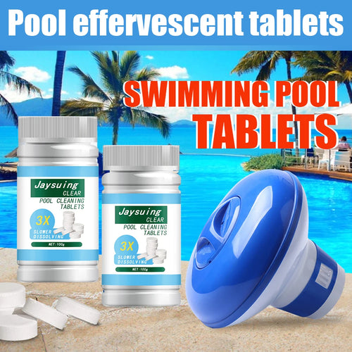 100x Purify Water Disinfection Chlorine Pills Effervescent Tablets