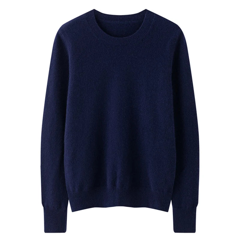 Pure Cashmere Knitted Pullover