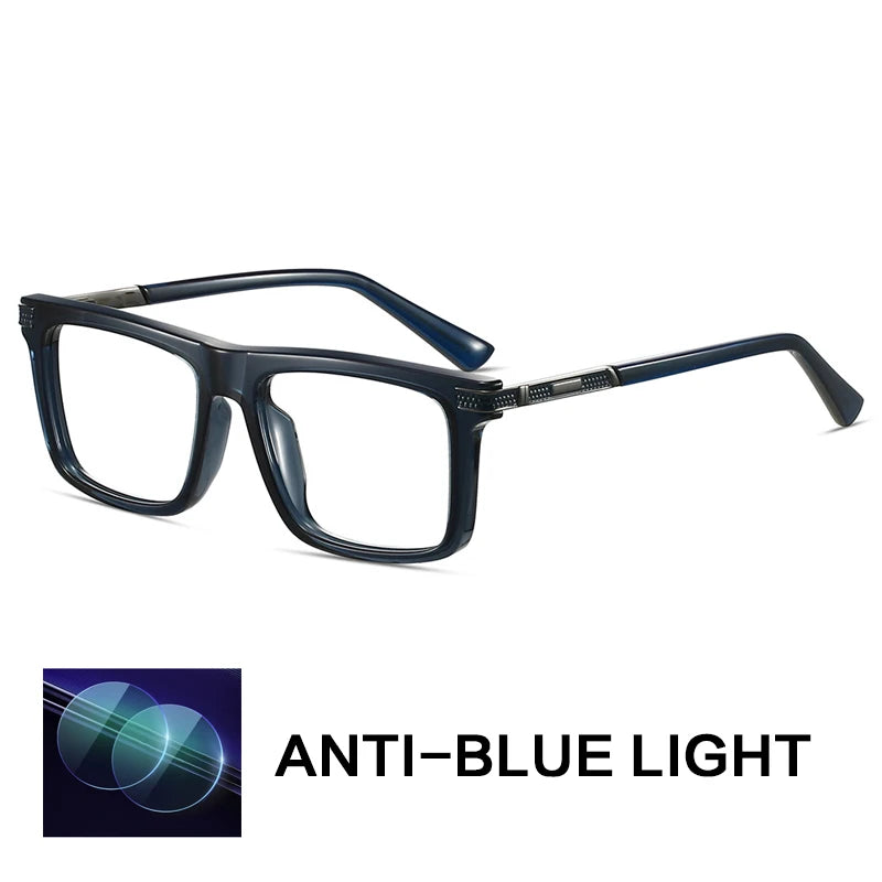 Men's Anti-Blue Light Progressive Reading Glasses