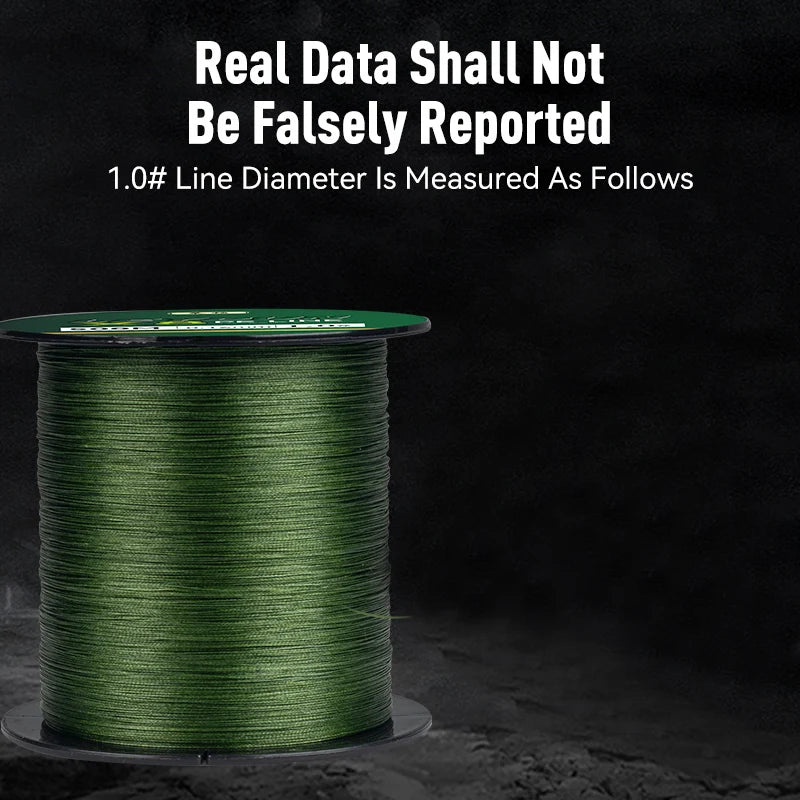 LEYDUN 500m Micro 8 Strand Braided Multifilament Line