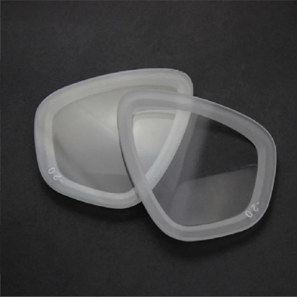 Myopia Prescription Snorkel & Diving Mask Set with Dry Top System