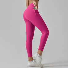 Solid Color Leggings With Pockets