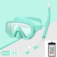 Tempered Glass Panoramic View Snorkeling Kit