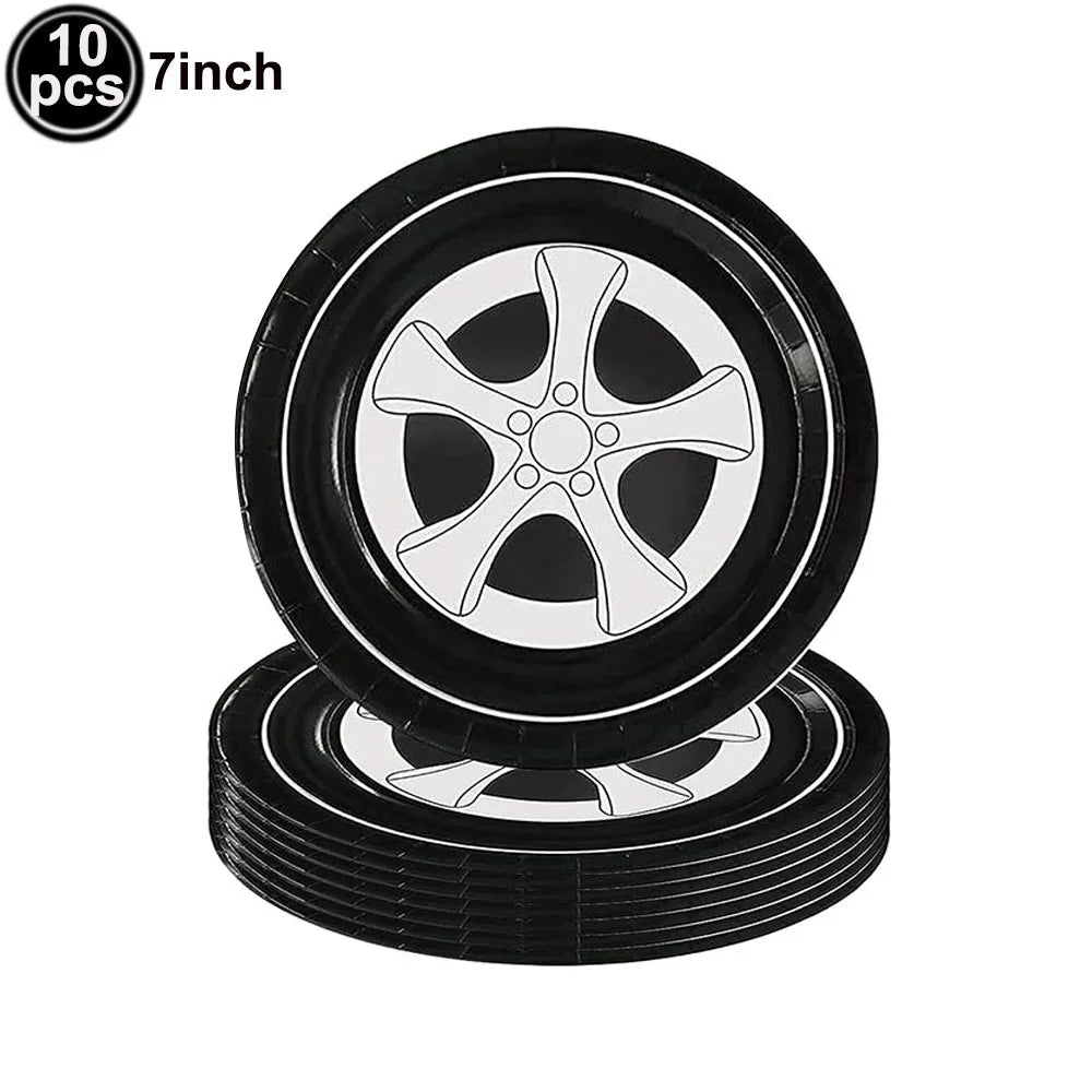 Racing Birthday Decorations Tableclothb