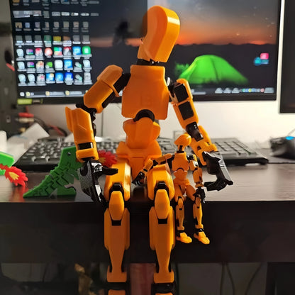 6pces Fully Articulated Movable Action Figures