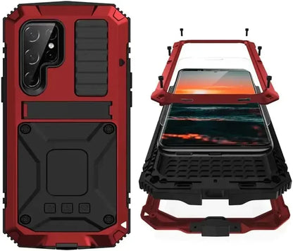 Heavy Duty Aluminum Metal Armor Phone Case For Samsung