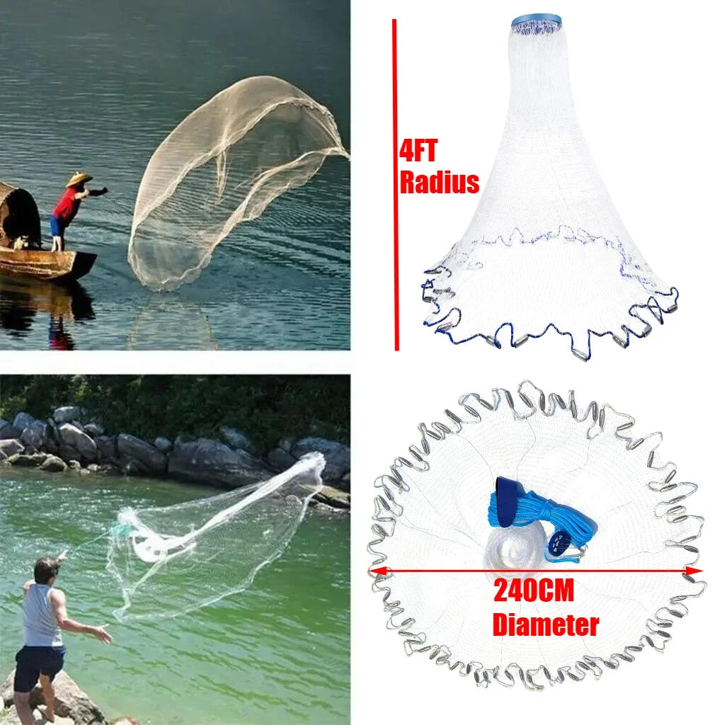 Bait Fish Cast Net