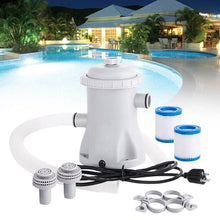 1SET Pool Filter 330 GPH Paddling Pool Electric Water Pump
