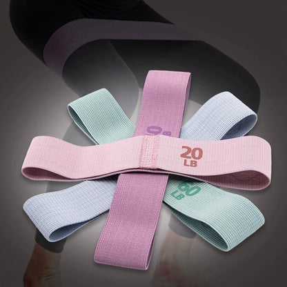 Elastic Resistance Anti-Slip Squat Expander Bands