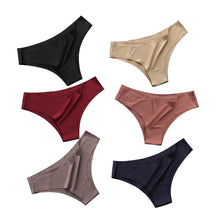 6Pcs Seamless Low Waist Ultra-thin Briefs