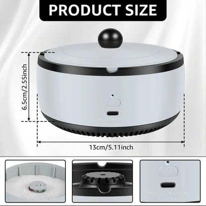 Smart Air Purifying Ashtray & Smoke Odor Absorber