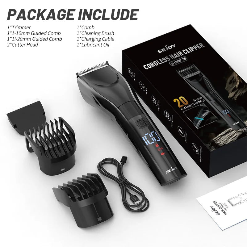 SEJOY Electric Hair Clipper Kit