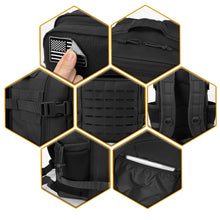 25L Tactical Backpack with Dual Cup Holder