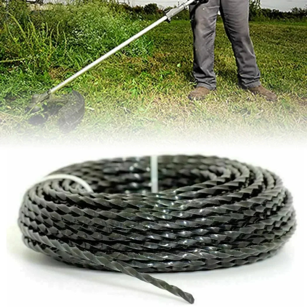 DAZZLEEX 3mm x 15m Heavy Duty Nylon Strimmer Line