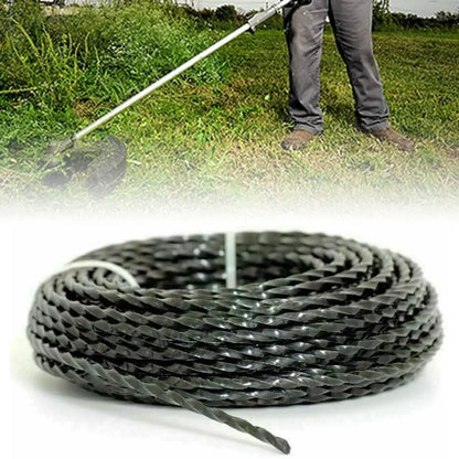 DAZZLEEX 3mm x 15m Heavy Duty Nylon Strimmer Line