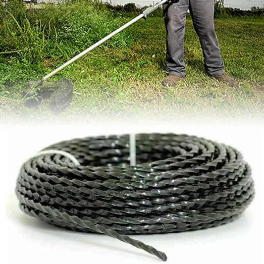DAZZLEEX 3mm x 15m Heavy Duty Nylon Strimmer Line