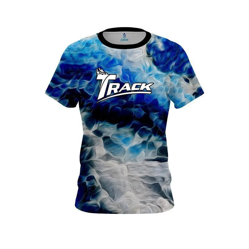 Track Tornado Lightning Storm Performance Bowling Jersey