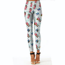 Colorful Print Ankle High Leggings