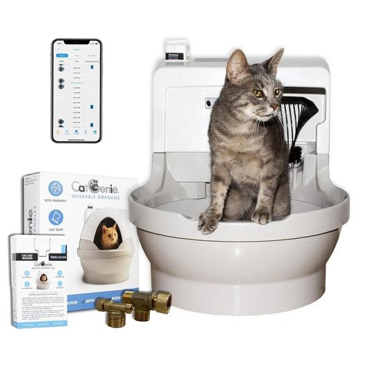 Smart Self-Cleaning & Self-Washing Automatic Cat Litter Box with App Control