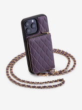 Embroidered Thread Crossbody Chain iPhone Case
