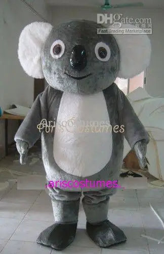 Plush Koala Bear Full-Body Mascot Costume – Cute Holiday & Party Performance Outfit