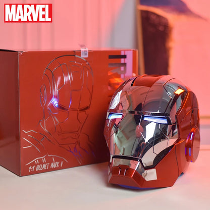 AutoKing 1/1 Mk5 Iron Man Helmet Voice Control Eyes with Light