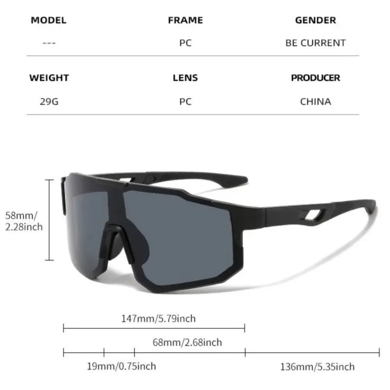 Baseball Style Party Sunglasses