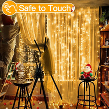 LED Curtain Light String Holiday Curtain Garland Lights