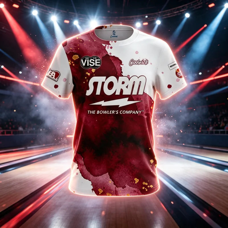 Coolwick Storm Lightning Performance Bowling Jersey