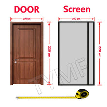 Magnetic Side Open Door Screen Mosquito Net