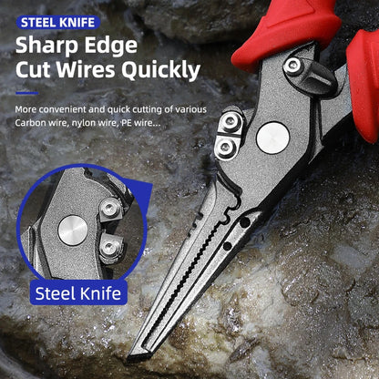 Stainless Steel Multi-functional Fishing Pliers
