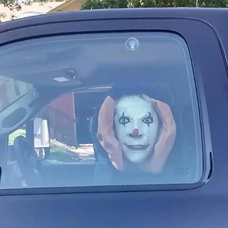 Scary Peeping Tom Window Hanging Halloween Decoration