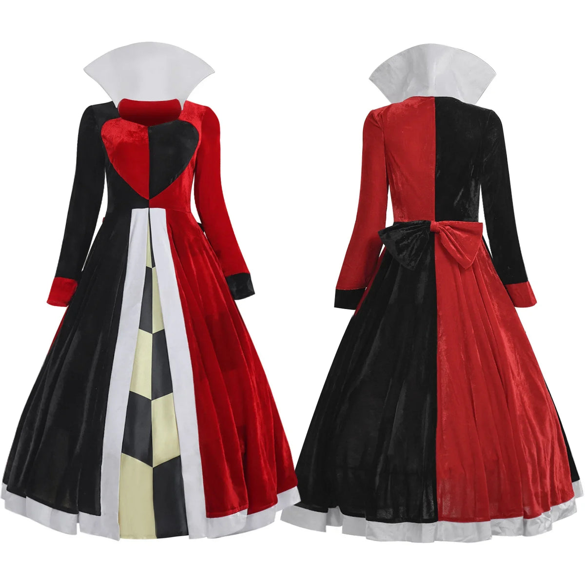 Women’s Alice in Wonderland Princess Dress Costume – Halloween Cosplay Outfit