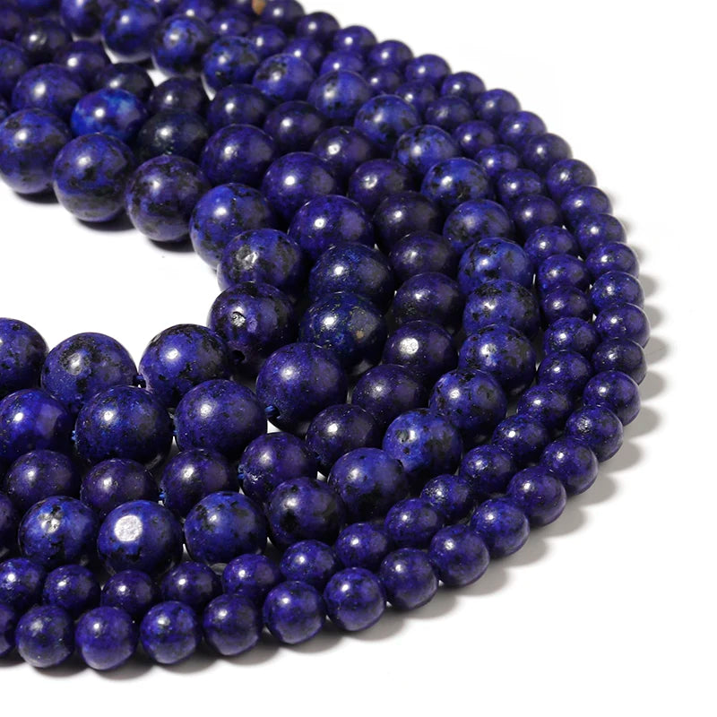 Natural Stone Jade Loose Spacer Beads for DIY Jewelry