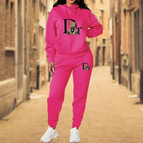 Aesthetic Designer Hoodie and Sweatpant Sets