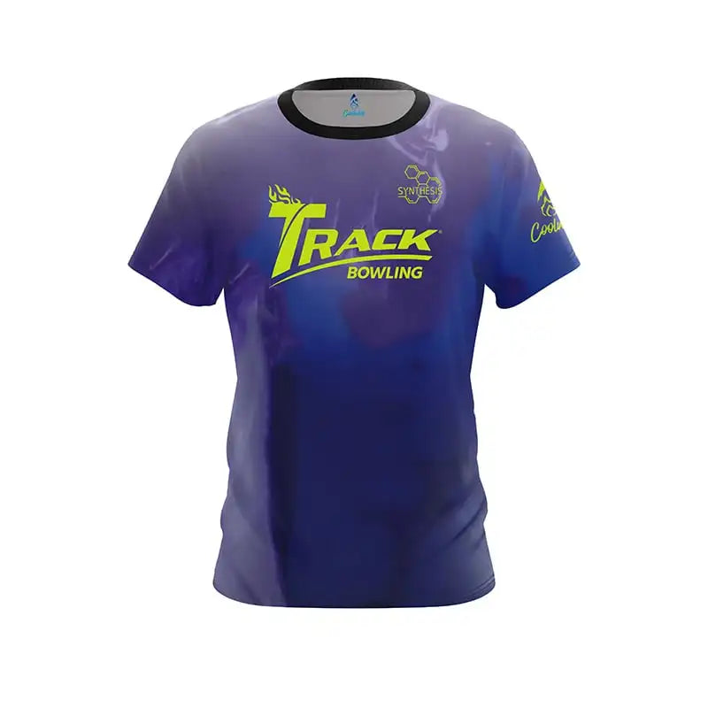 Track Tornado Green Flame Performance Bowling Jersey
