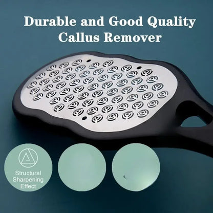 Professional Ergonomic Stainless Steel Foot File & Callus Remover
