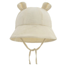 Solid Color Soft Baby Bucket Hat