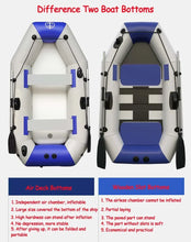 1.75m Inflatable Fishing Raft with Paddles Pump Carry Bag Tools