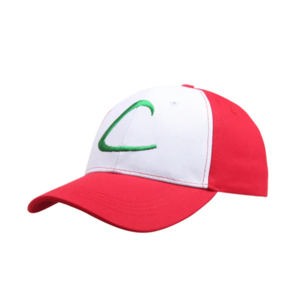Ash Ketchum Cosplay Costume Set – Anime Trainer Outfit with Jacket, Cap & Gloves for Halloween & Cosplay Events