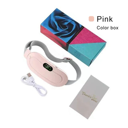 Smart Menstrual Heating Pad & Cordless Abdominal Massager Belt
