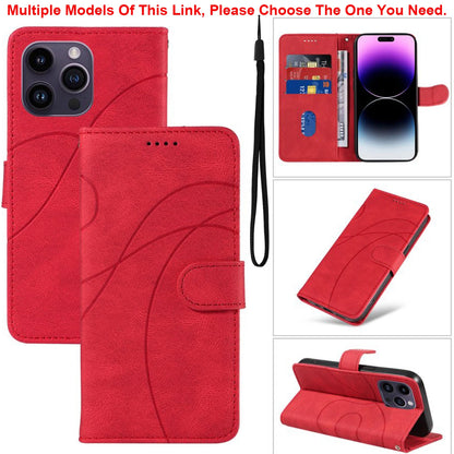 Leather Magnetic Flip Case For iPhone